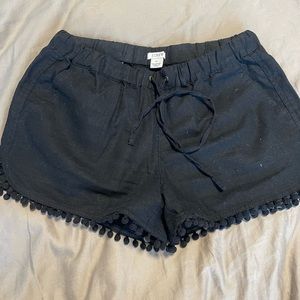 Jcrew black shorts - xs